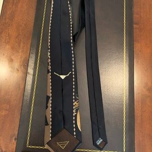 Vitaliano Pancaldi hand made Italian tie pristine